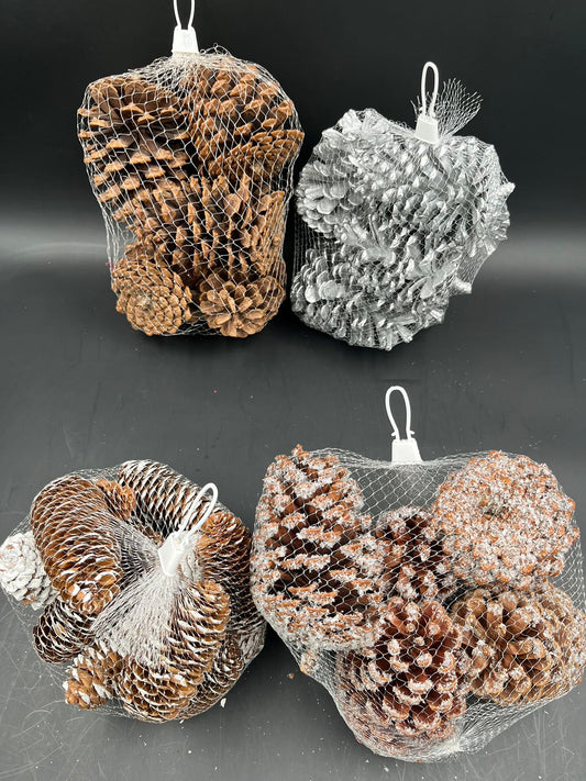 Decorated with Pinecones 5 to 6 pieces