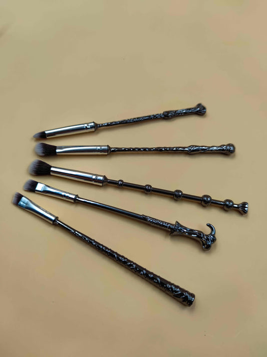 Harry Potter Metal Rod Makeup Brushes Metal Wands Hermione Dumbledore Collection Wands
