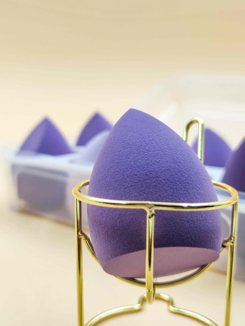 8 PCS Makeup Sponges Blender Latex-Free Vegan Beauty Sponge Professional Beauty Sponge Blender Makeup Egg Foundation Blending
