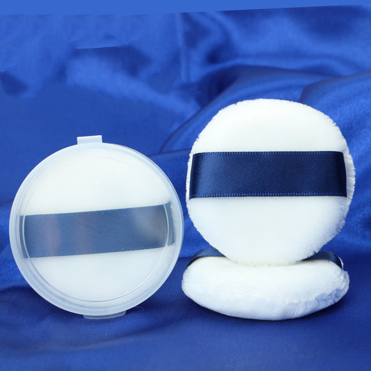 High quality fluffy puff. Velvet flocking setting puff. Honey powder loose powder puff