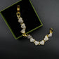 Clustered Heart Iced Out Miami Cuban Necklace