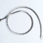 8mm 24 Inch Two-color Snake Chain
