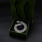 15mm Rhinestone Double Row Of Rhinestone Inlaid ZZ Decorative Necklace